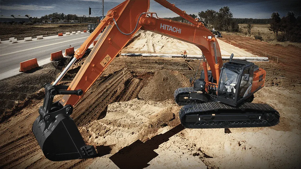 Hitachi ZX290LC-5 excavator available for dry hire from PrimeDig Plant Hire