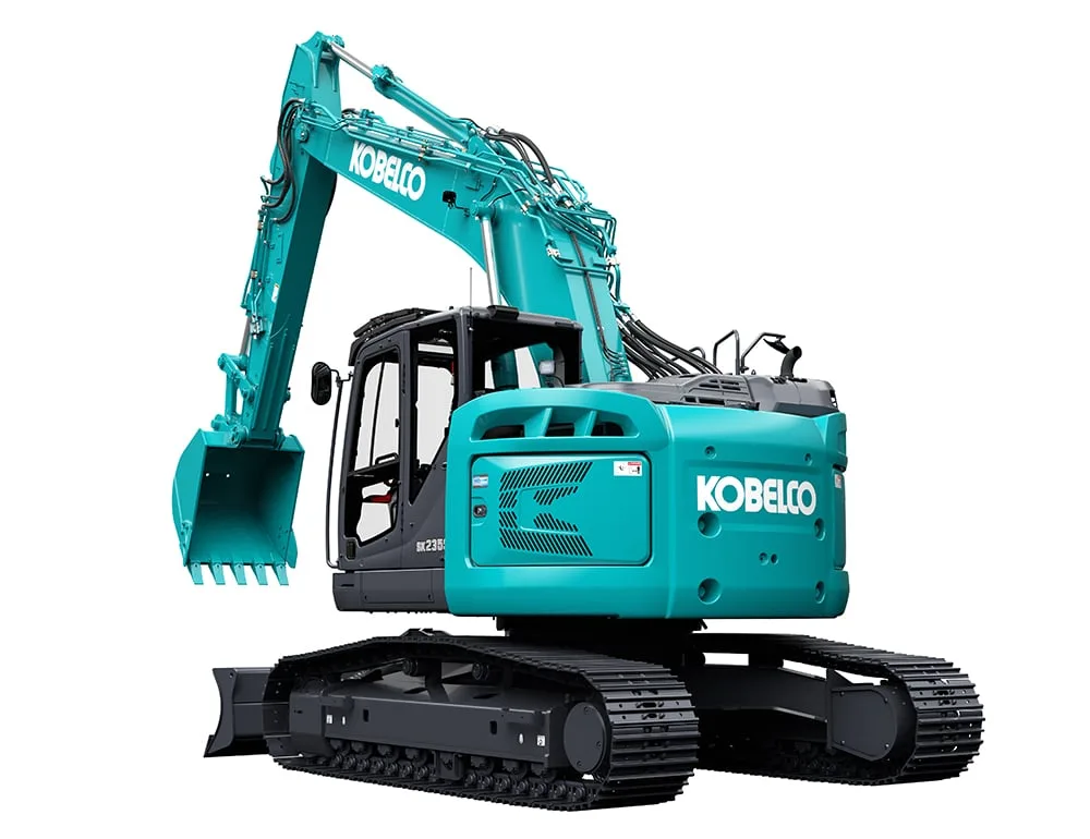 Kobelco SK235SR-7 excavator available for dry hire from PrimeDig Plant Hire