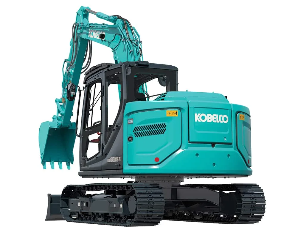 Kobelco SK85MSR-7 excavator available for dry hire from PrimeDig Plant Hire