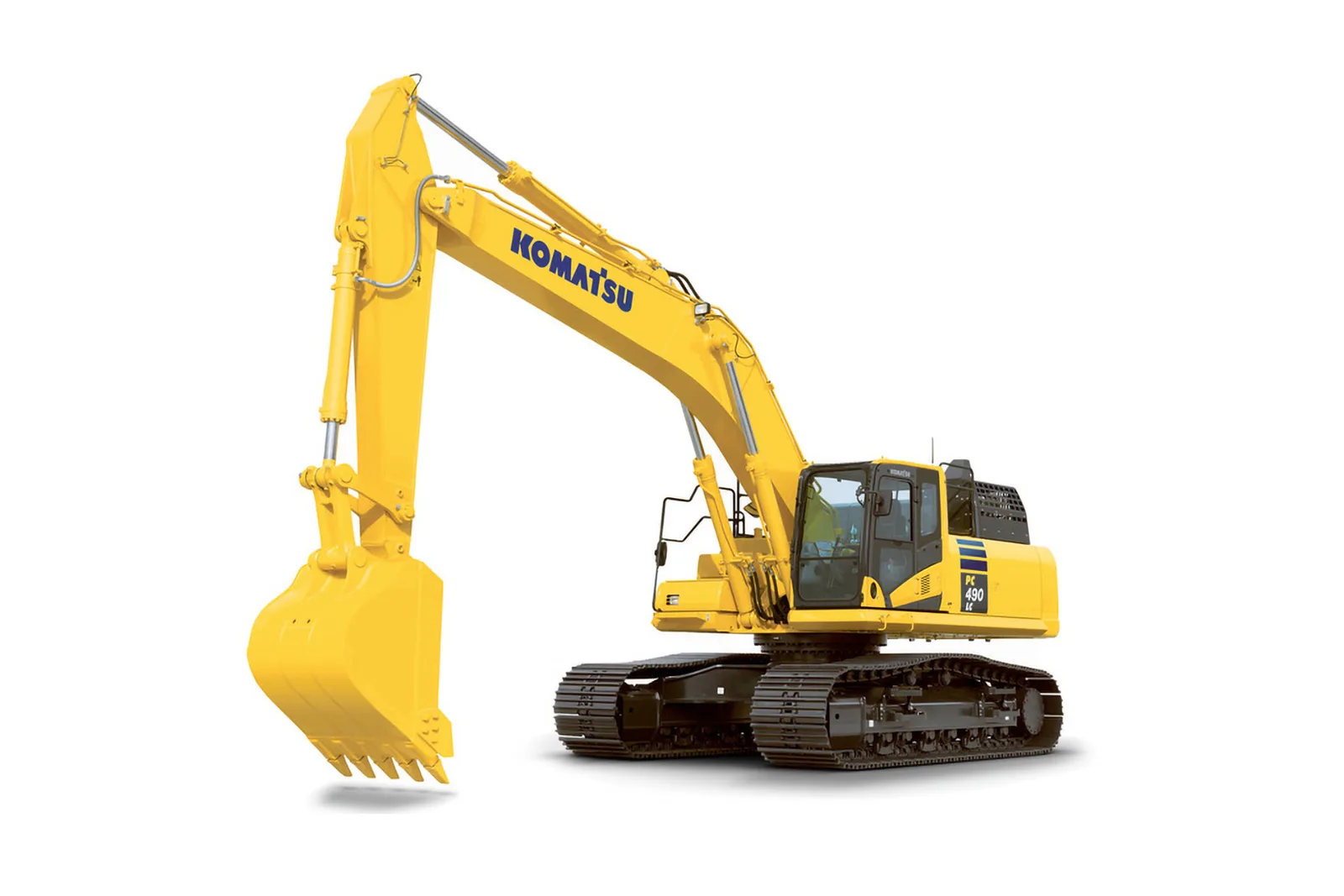 Komatsu PC490LC-11 excavator available for dry hire from PrimeDig Plant Hire